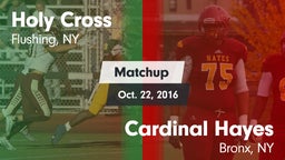 Matchup: Holy Cross vs. Cardinal Hayes  2016