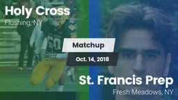 Matchup: Holy Cross vs. St. Francis Prep  2018