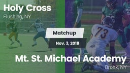 Matchup: Holy Cross vs. Mt. St. Michael Academy  2018