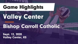 Valley Center  vs Bishop Carroll Catholic  Game Highlights - Sept. 12, 2020