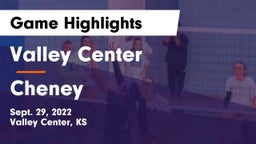 Valley Center  vs Cheney  Game Highlights - Sept. 29, 2022