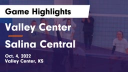Valley Center  vs Salina Central  Game Highlights - Oct. 4, 2022