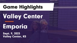 Valley Center  vs Emporia  Game Highlights - Sept. 9, 2023