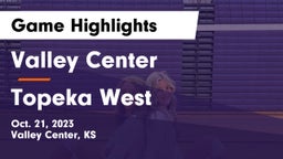 Valley Center  vs Topeka West  Game Highlights - Oct. 21, 2023