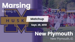 Matchup: Marsing  vs. New Plymouth  2018