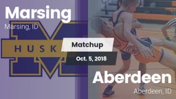 Matchup: Marsing  vs. Aberdeen  2018