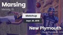 Matchup: Marsing  vs. New Plymouth  2019