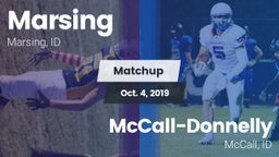 Matchup: Marsing  vs. McCall-Donnelly  2019