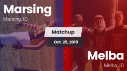 Matchup: Marsing  vs. Melba  2019