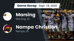 Recap: Marsing  vs. Nampa Christian  2020