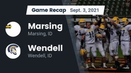 Recap: Marsing  vs. Wendell  2021