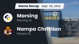 Recap: Marsing  vs. Nampa Christian  2022