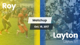 Matchup: Roy  vs. Layton  2017