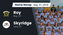 Recap: Roy  vs. Skyridge  2018