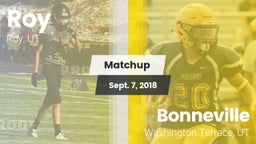 Matchup: Roy  vs. Bonneville  2018