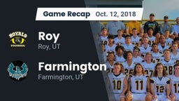 Recap: Roy  vs. Farmington  2018