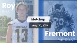 Matchup: Roy  vs. Fremont  2019