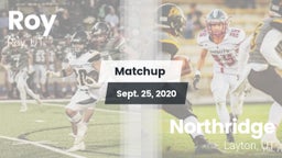 Matchup: Roy  vs. Northridge  2020