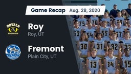 Recap: Roy  vs. Fremont  2020