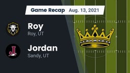 Recap: Roy  vs. Jordan  2021