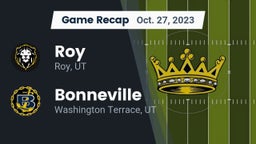 Recap: Roy  vs. Bonneville  2023