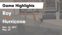 Roy  vs Hurricane  Game Highlights - Dec. 16, 2017