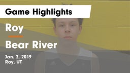 Roy  vs Bear River  Game Highlights - Jan. 2, 2019