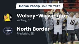 Recap: Wolsey-Wessington  vs. North Border 2017