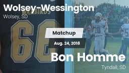 Matchup: Wolsey-Wessington vs. Bon Homme  2018