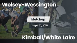 Matchup: Wolsey-Wessington vs. Kimball/White Lake 2018
