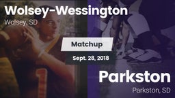 Matchup: Wolsey-Wessington vs. Parkston  2018