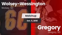 Matchup: Wolsey-Wessington vs. Gregory  2018