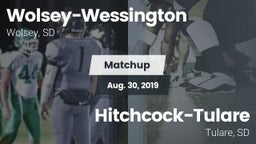 Matchup: Wolsey-Wessington vs. Hitchcock-Tulare  2019
