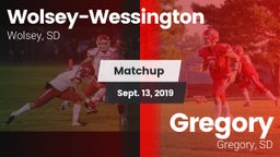 Matchup: Wolsey-Wessington vs. Gregory  2019
