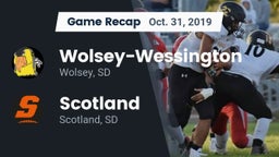 Recap: Wolsey-Wessington  vs. Scotland  2019