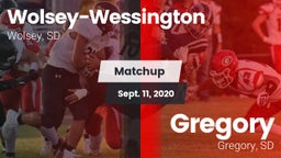 Matchup: Wolsey-Wessington vs. Gregory  2020