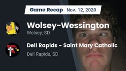 Recap: Wolsey-Wessington  vs. Dell Rapids - Saint Mary Catholic  2020