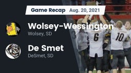 Recap: Wolsey-Wessington  vs. De Smet  2021