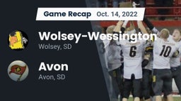 Recap: Wolsey-Wessington  vs. Avon  2022