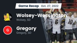 Recap: Wolsey-Wessington  vs. Gregory  2022