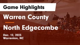 Warren County  vs North Edgecombe  Game Highlights - Dec. 12, 2023