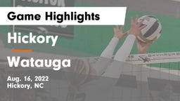 Hickory  vs Watauga  Game Highlights - Aug. 16, 2022