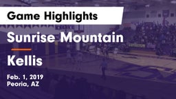 Sunrise Mountain  vs Kellis Game Highlights - Feb. 1, 2019