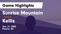 Sunrise Mountain  vs Kellis Game Highlights - Jan. 21, 2020