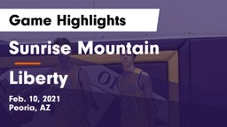 Sunrise Mountain  vs Liberty  Game Highlights - Feb. 10, 2021