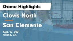 Clovis North  vs San Clemente Game Highlights - Aug. 27, 2021