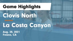 Clovis North  vs La Costa Canyon Game Highlights - Aug. 28, 2021