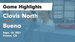 Clovis North  vs Buena Game Highlights - Sept. 10, 2021