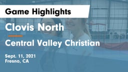 Clovis North  vs Central Valley Christian Game Highlights - Sept. 11, 2021