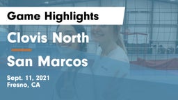 Clovis North  vs San Marcos Game Highlights - Sept. 11, 2021